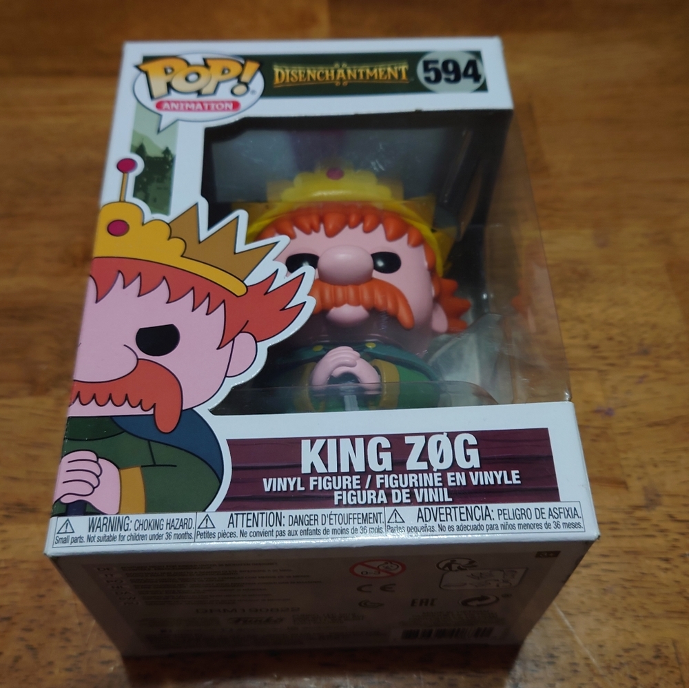 Funko POP! Animation - Disenchantment Vinyl Figure - KING ZOG